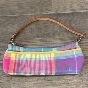 Ralph Lauren Multicolor Plaid Women's Bag